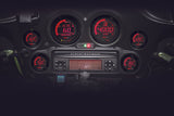 Koso North America 27-5795 BA050903 DIGITAL GAUGE CLUSTER BLACK BEZEL 04-13 FLHT AND FLTR