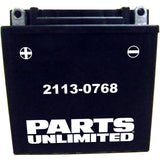 Parts Unlimited AGM Maintenance-Free Battery YTX9ABS For Honda Motorcycles 1968-1977 | Aprilia Scarabeo 100 / 125 / 50 / Motard 50 2008-2010