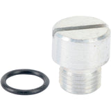 Colony OEM-Style Oil Pump Plug Cadmium Big Twin - 9645-2 For Harley Motorcycles 1981-1999