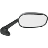 EMGO 0640-0185 20-80553 Carbon Fiber Mirror Mirror - Side View - Black/Carbon Fiber - Rectangle - Right - Yamaha
