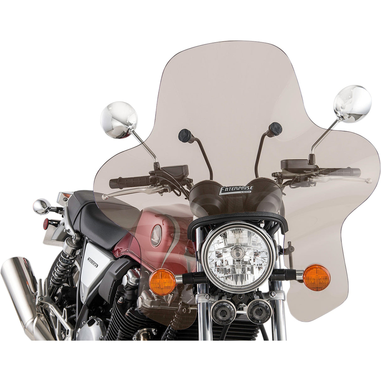 Slipstreamer Enterprise II Windshield - S-00-T For Kawasaki Motorcycles 1973-2009 | Suzuki Motorcycles 1991-2019 | Honda Motorcycles 1991-2016