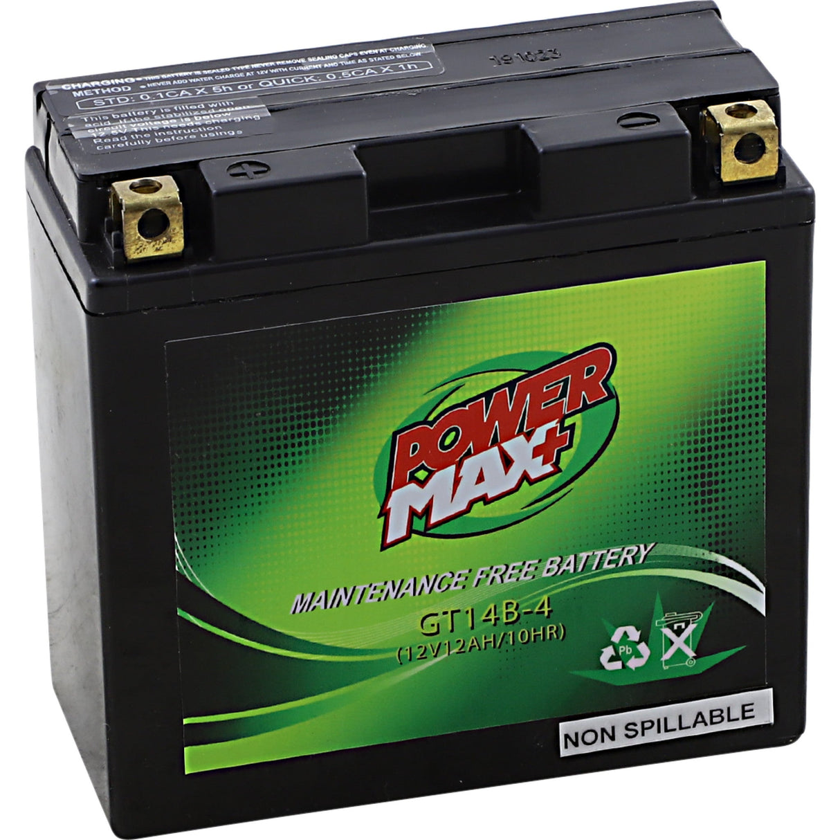Power Max Battery - GT14B-4 Yamaha Motorcycles 1999-2017