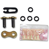 DID 1225-0569 ZJ520VX3G 520 VX3 Professional O-Ring Connecting Link 520 VX3 - Professional O-Ring Connecting Link - Gold - Rivet