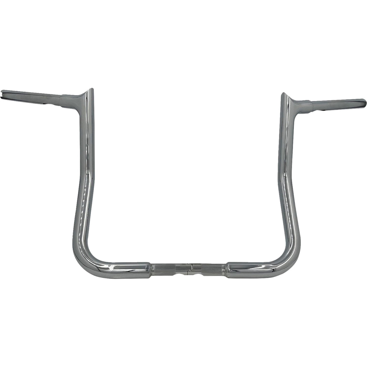 FAT Baggers INC. 1-1/4" EZ Install Pointed Top Handlebar Reduced Reach 13" Chrome - 905013 For Harley Touring 2008-2025