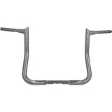 FAT Baggers INC. 1-1/4" EZ Install Pointed Top Handlebar Reduced Reach 13" Chrome - 905013 For Harley Touring 2008-2025