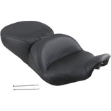 Mustang Lowdown™ 2-Up Seat Plain - 79672 For Harley Touring 1997-2007