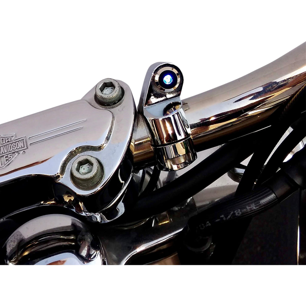 ULTRACOOL 2130-0252 AC-20C LED Handlebar Clamp Handlebar Led Clamp - Chrome - 1"