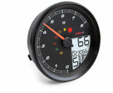 Koso North America 28-61049 BA072110 HD-05 4.5" GAUGE BLACK BEZEL `04-17FXD 04-10FXST 04-13FLHR