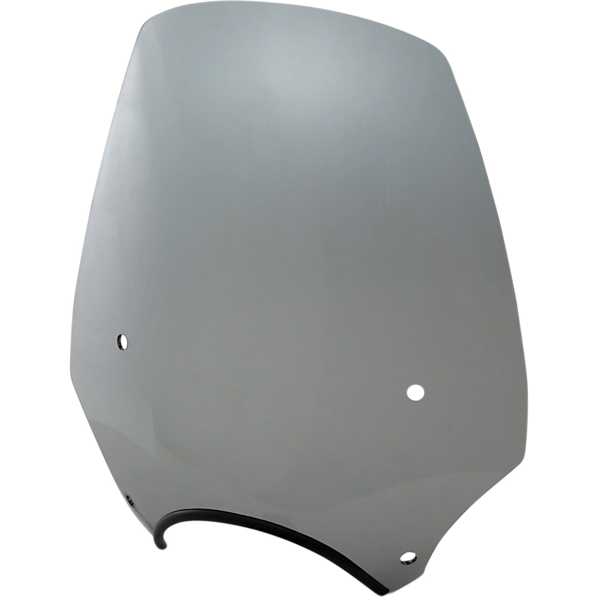 MEMPHIS SHADES 2311-0083 MEP5283 El Paso Sportshield — 9" - El Paso Windshield - 19" - 9" Headlight Cutout - Black Smoke
