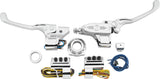 Performance Machine 9/16in Hand Control Set Hyd Chrome - 0062-4020-CH For Harley Motorcycles 1984-2013