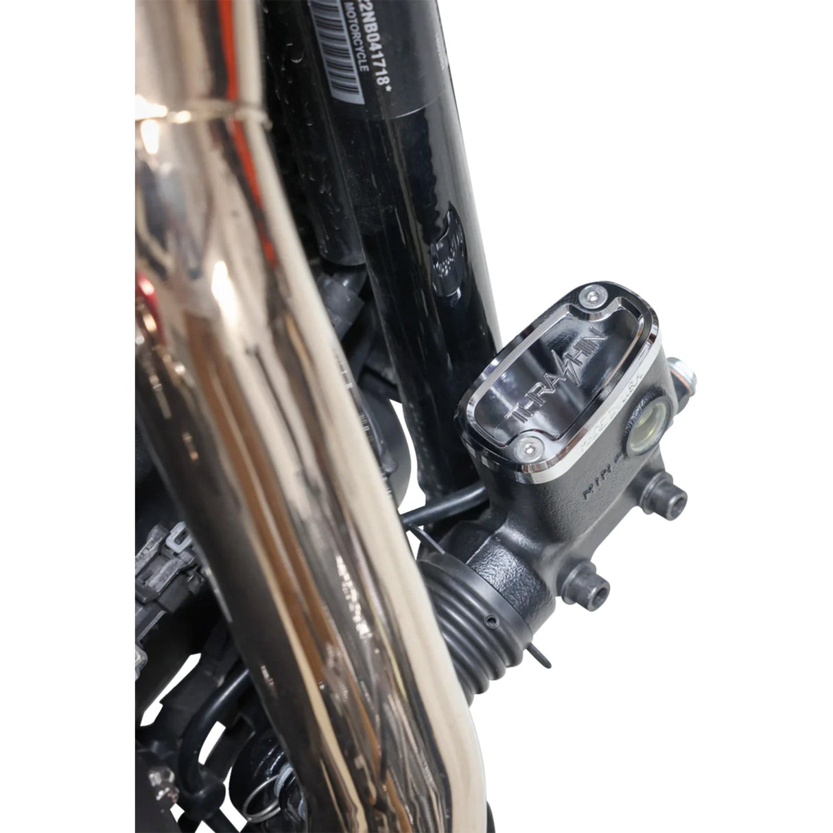 Thrashin Supply CO. Brake Reservoir Cap Rear Chrome '18+ Softail - TSC-3177-3 For Harley Softail 2018-2025