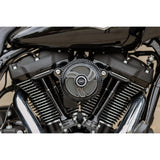 S&S CYCLE 1014-0172 170-0206 Stealth Air Cleaner Cover - Torker - Black