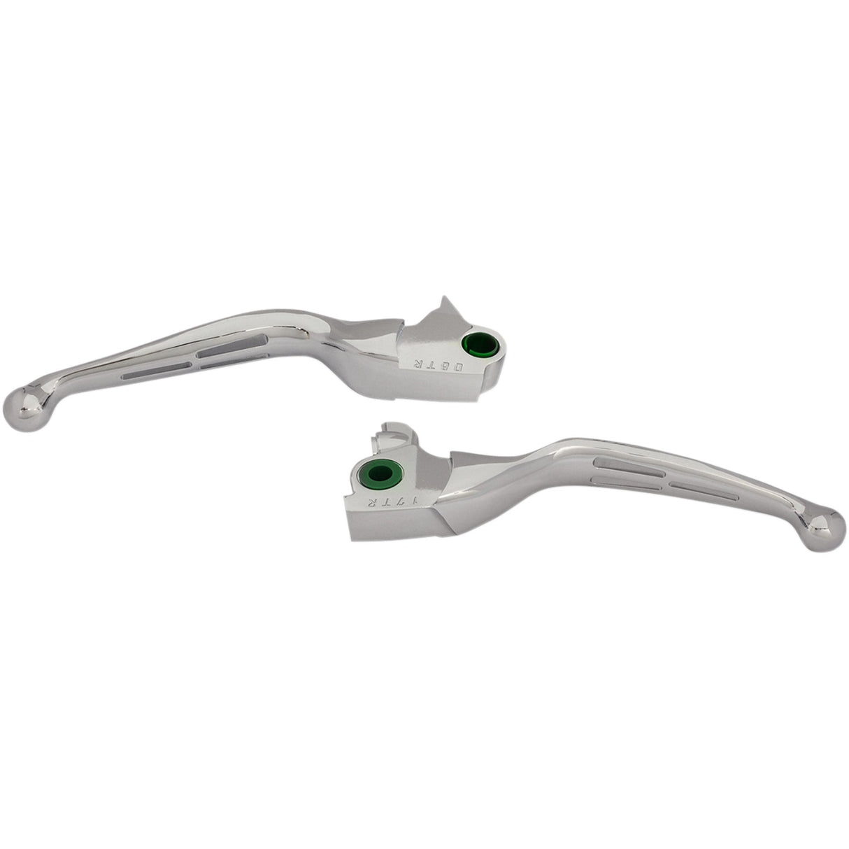 DRAG SPECIALTIES Slotted Wide Blade Lever Set Levers