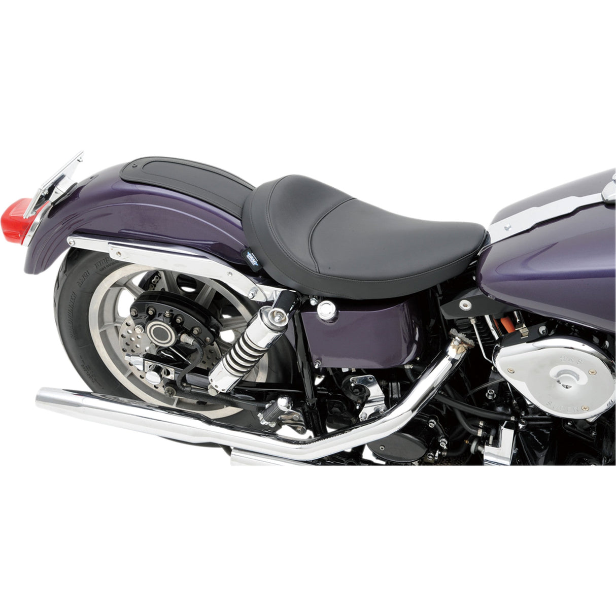 Drag Specialties Seat - 0805-0078 For Harley Motorcycles 1958-1984