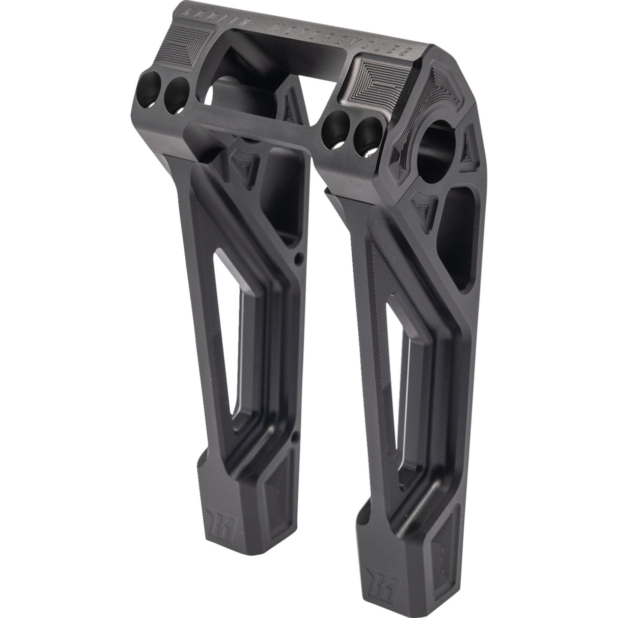 Kodlin USA Fastback Risers 8" Black - K55122 For Harley Softail 2018-2024