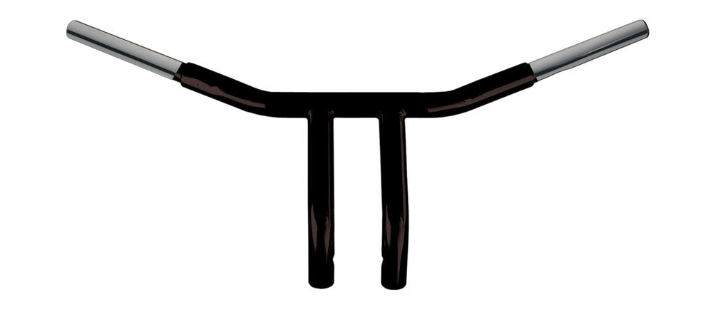 Wild 1 Chubby 6" LOW Profile Drag Bar Satin Black - WO560B For Harley Motorcycles 1974-2018