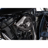 S&S Cycle Stealth Teardrop Air Cleaner Kit M8 Lava Chrome - 170-0781 For Harley Motorcycles 2017-2025