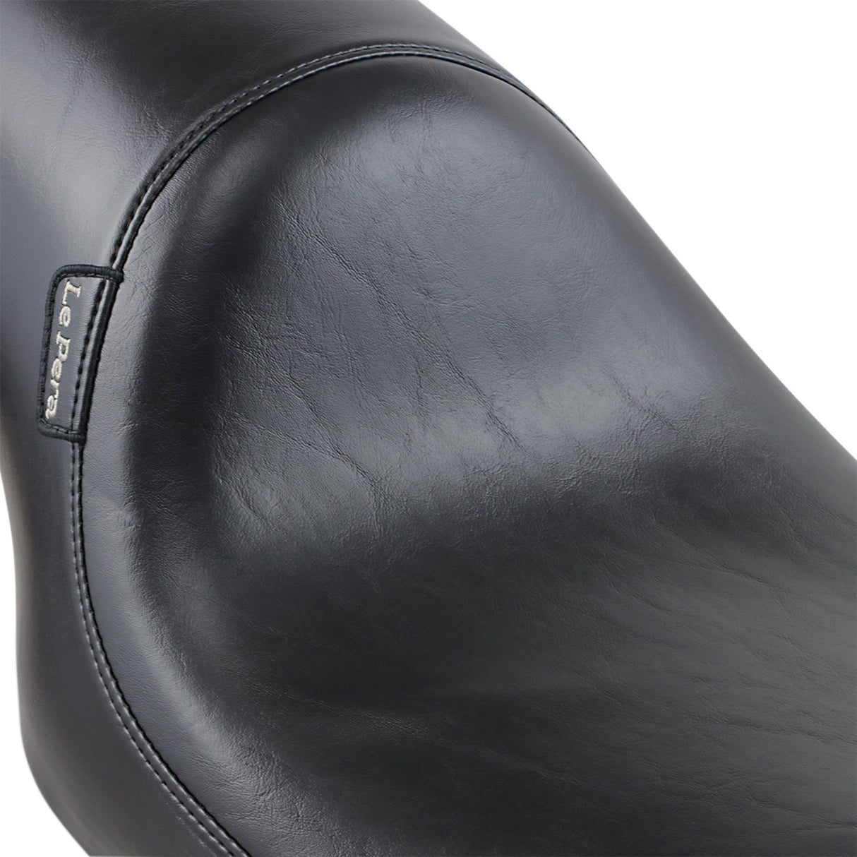 LePera Silhouette Full-Length Seat Smooth Black - L-867 For Harley Touring 1991-1996