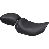 Mustang Wide Tripper™ Passenger Seats Black Stitch - 88411 For Harley Touring 2023-2026