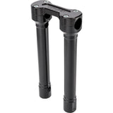 Thrashin Supply CO. Hole Shot Risers 10" Black - TSC-1010-1 For Harley Motorcycles 1973-2026