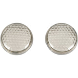 DRAG SPECIALTIES Deuce-Style LED Turn Signal Kit — Lens Replacement - Honeycomb