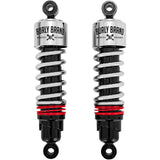 Burly Brand Slammer Plus Shocks 10.5" Chrome - B28-1204 For Harley Motorcycles 1980-2026