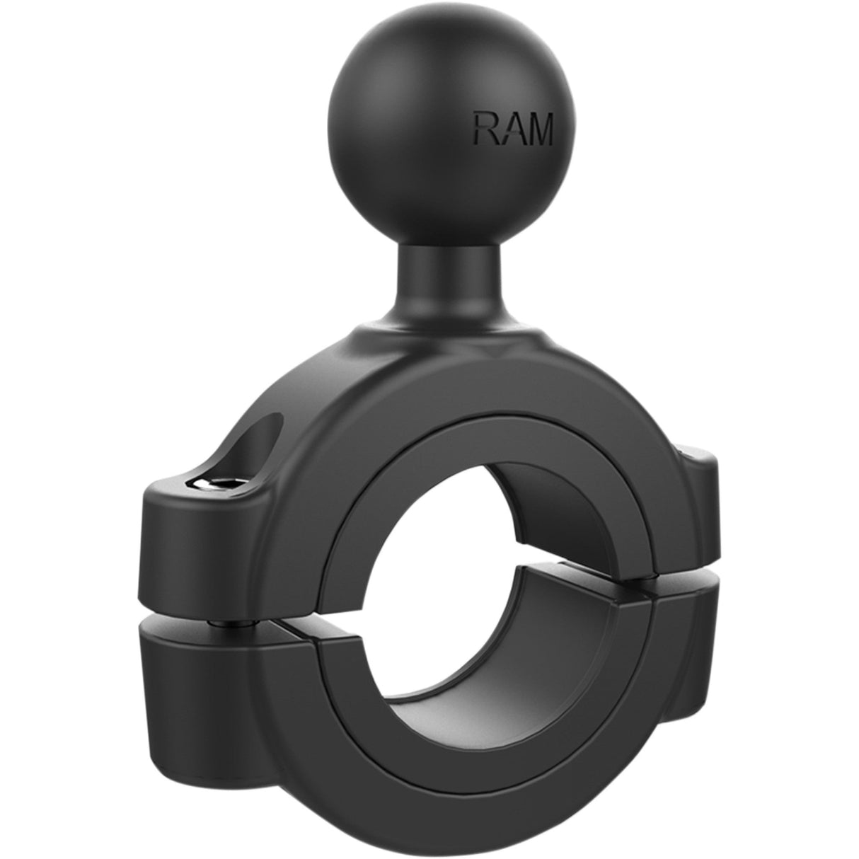 RAM MOUNTS 0636-0061 RAMB408-112-15U Torque™ Handlebar/Rail Mount Base with 1" Ball Ball Mount - Bar Clamp Base - 1-1/8" - 1-1/2"