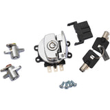 DRAG SPECIALTIES Side Hinge Ignition Switch with Saddlebag Lock