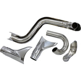 COBRA 1800-1754 6987 Bad Hombre Dual Exhaust System - True Dual Exhaust - Fishtail - '97-'06 Softail