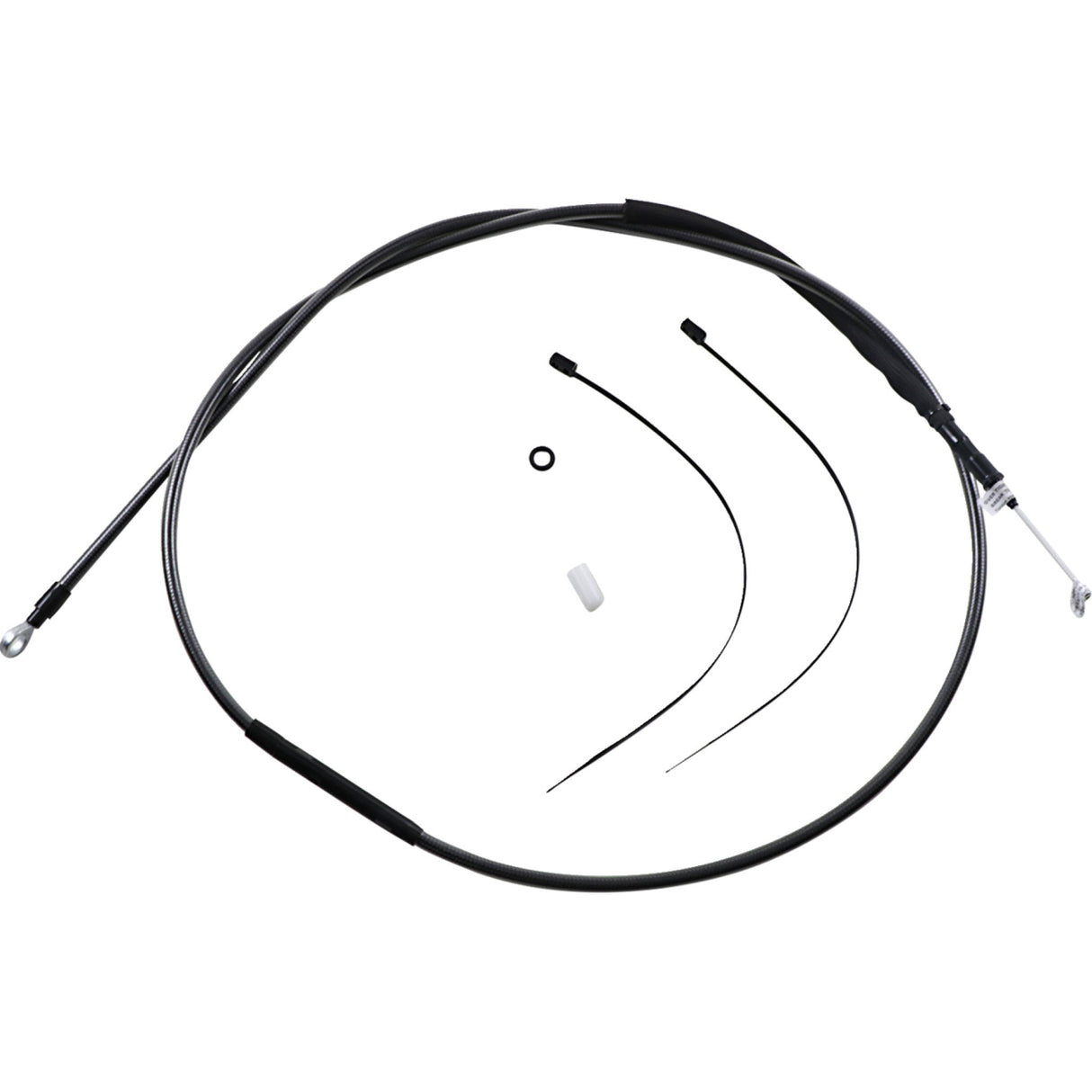 Magnum Shielding High-Efficiency Black Pearl™ Clutch Cable /16" - 422824 For Harley Motorcycles 2006-2024