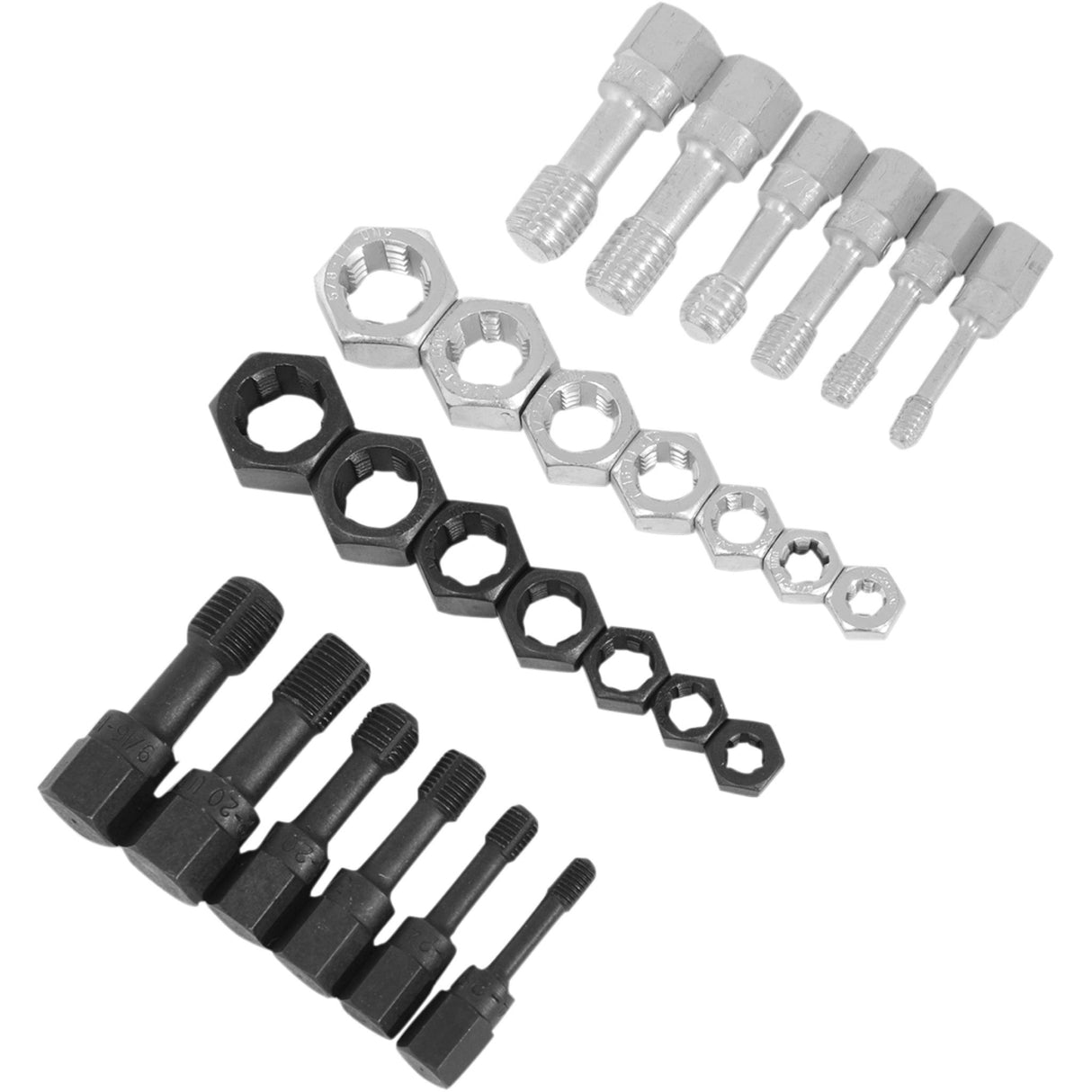 LANG TOOLS 3801-0245 2581 Thread Restorer Tap and Die Set Thread Restorer - Tap/Die - Fine/Coarse Thread - SAE - Kit