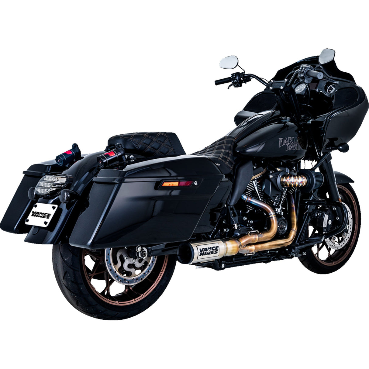Vance & Hines VO2 Falcon Air Intake Kit Stainless Steel - 71049 For Harley Motorcycles 2017-2025