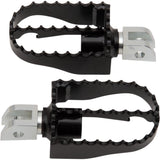 Burly Brand MX Footpegs - B13-1007B For Harley Softail 2018-2025 | Triumph Thruxton 900 2004-2015