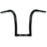 LA CHOPPERS 0601-4042 LA-7341-14B Nice Curves Ape Hanger Handlebar - 1-1/4" Diameter - 14" Rise - Black
