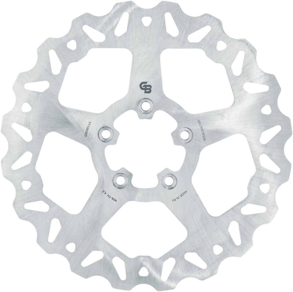 Gbrakes 17-D9011X GBD9011X ROTOR 11.5" SOLID WAVE FR STAINLESS