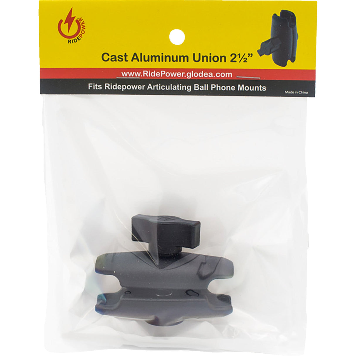 RIDEPOWER 0636-0508 RPALUNION RidePower Ball Mount Ball Mount - Aluminum - 2-1/4" - RidePower Mounts