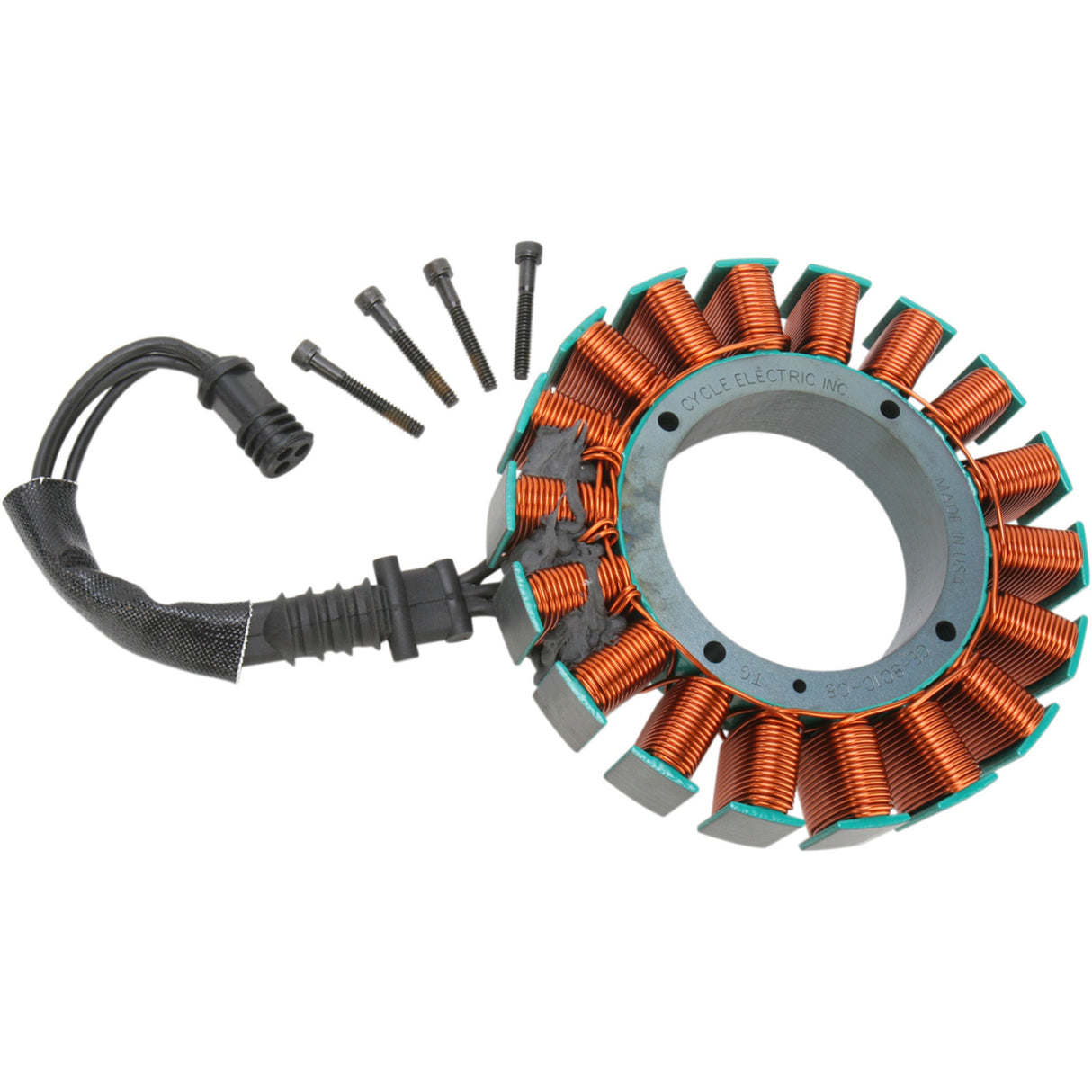 CYCLE ELECTRIC INC 2112-0398 CE-8010-08 Stator harley davidson