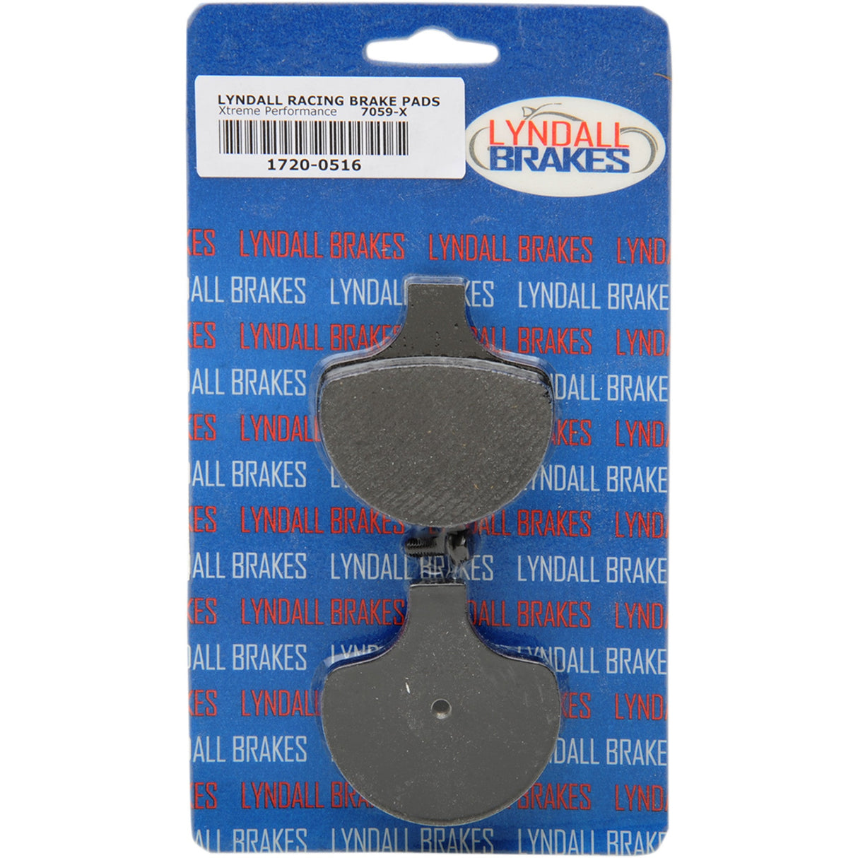 LYNDALL RACING BRAKES LLC 1720-0516 7059X X-Treme Harley/Buell Brake Pads X-Treme Brake Pads - Harley-Davidson