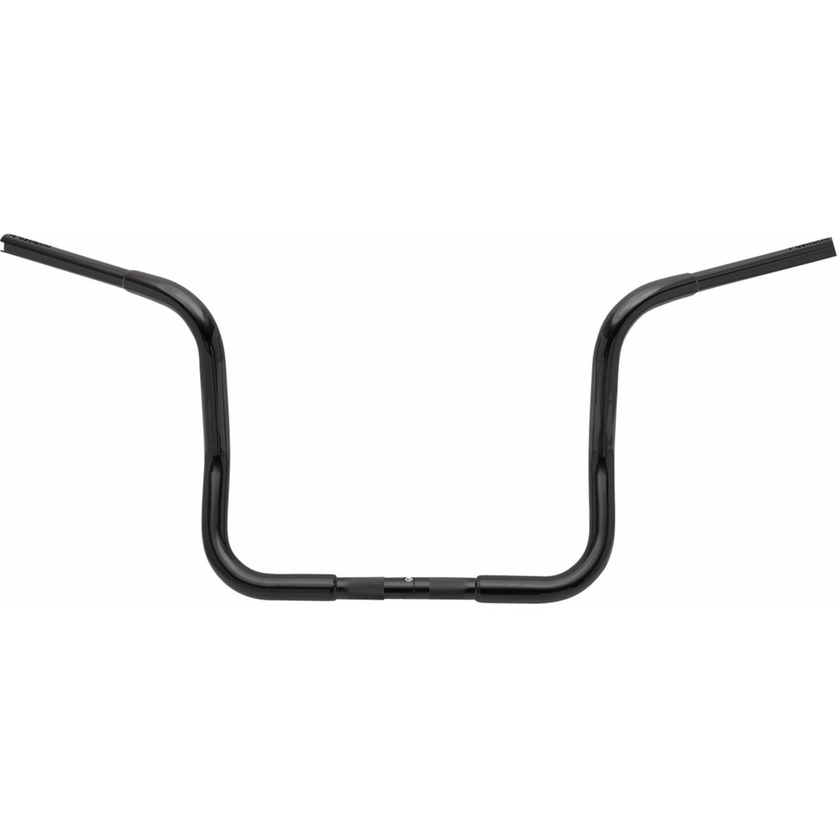 FAT Baggers INC. 1-1/4" EZ Install Round Top Handlebar 12" Black - 943012-B For Harley Street Glide 2023-2026