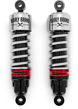 Burly Brand Slammer Plus Shocks 11.5" Chrome XL - B28-1206 For Harley Sportster 2004-2022 | Yamaha 700 WaveRunner 2004