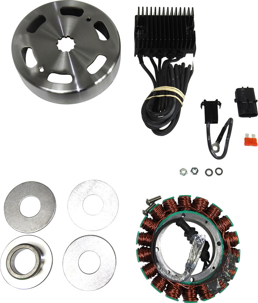 Compu-Fire Compufire Charging System 40 AMP Vented ` - 55566 For Harley Motorcycles 1999-2002