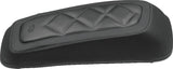 Mustang Motorcycle Mustang FL Touring Saddlebag Lid Covers Diamond Stitch Black - 77643 For Harley Touring 2014-2021