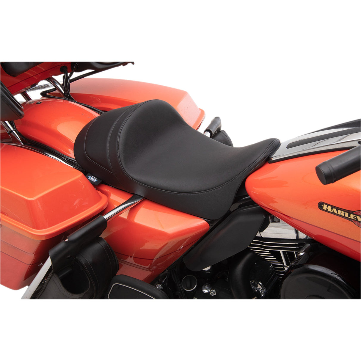 Drag Specialties Low-Profile Seat - 0801-1250 For Harley Touring 2008-2023