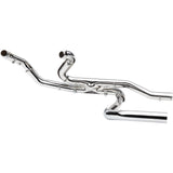COBRA 1802-0394 6256 Pro Chamber Headpipes for Trikes - Chrome