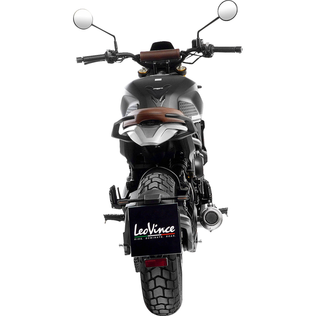 Leovince LV-10 Muffler - 15267U Moto Morini Seiemmezzo 2023-2024