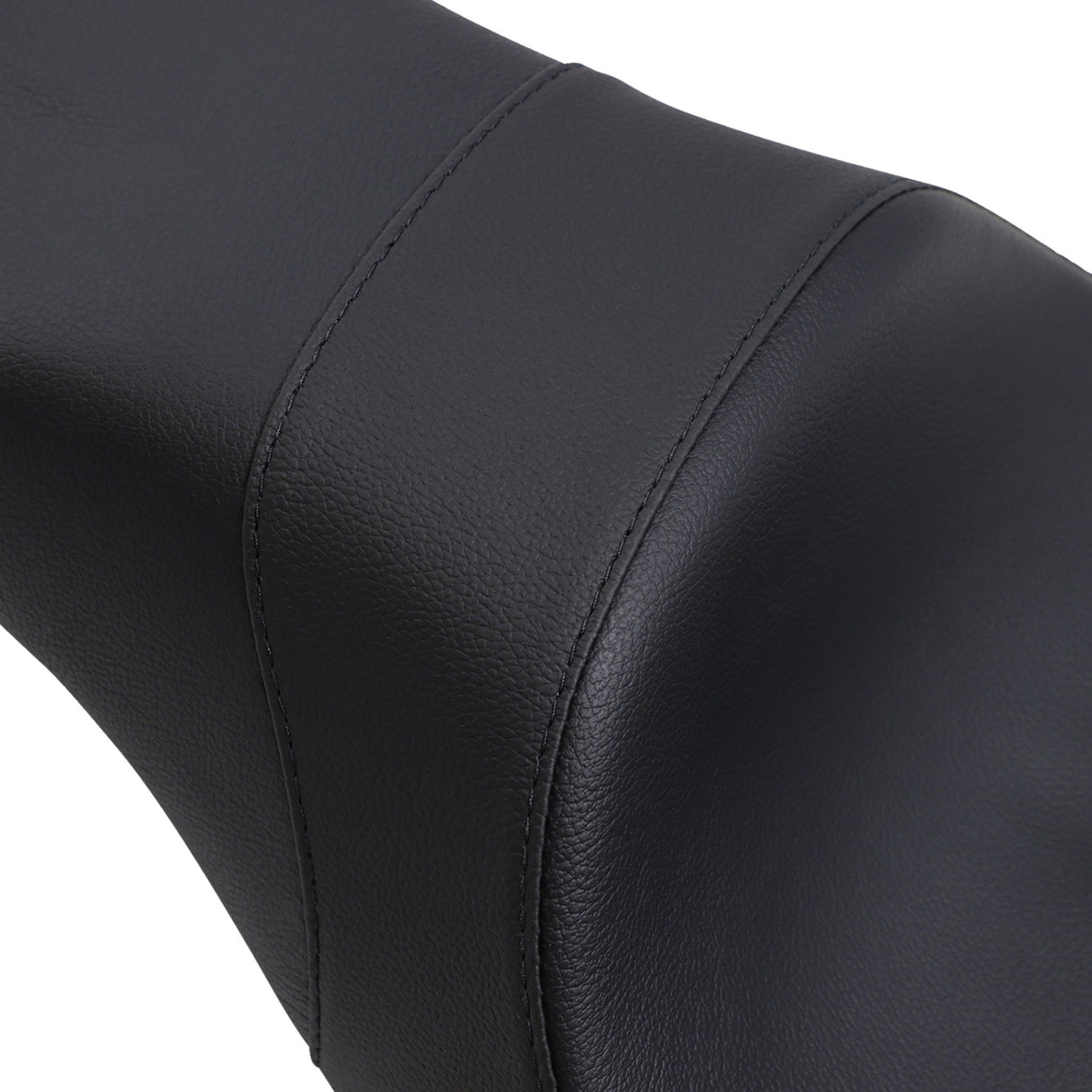 Danny Gray Weekday™ 2-Up Seat Smooth Black - PYO-STK08-1 For Harley Touring 2008-2016