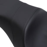Danny Gray Weekday™ 2-Up Seat Smooth Black - PYO-STK08-1 For Harley Touring 2008-2016