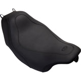 Mustang Tripper™ Solo Seat Without Backrest Stitched Black - 76026 For Harley Touring 2008-2025
