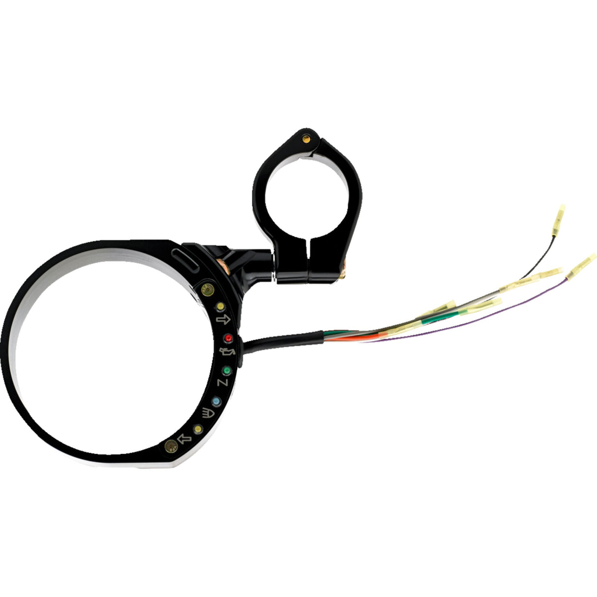 JOKER MACHINE 2210-0649 10-309B Speedometer Side Mount - Black