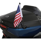 Show Chrome Flag Pole - 41-203RBK Can-Am Spyder 2017-2024
